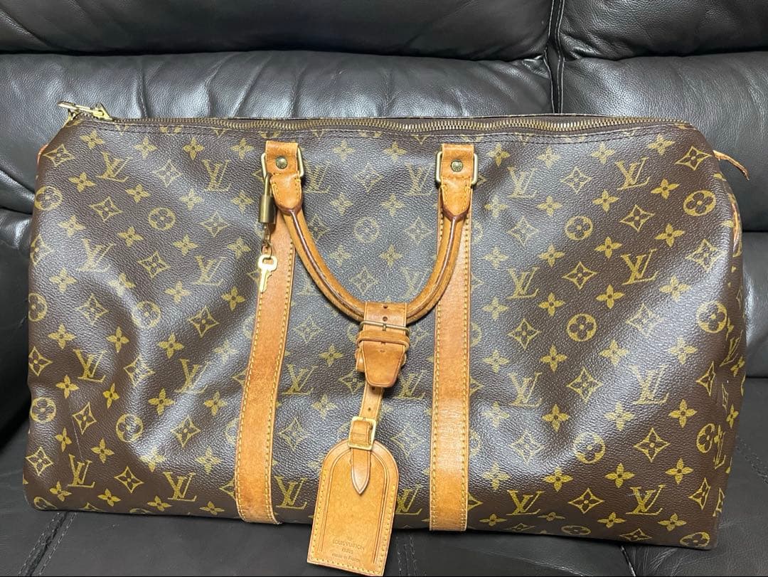 LOUIS VUITTON ルイヴィトン　キーポルモノグラムボストンバッグ