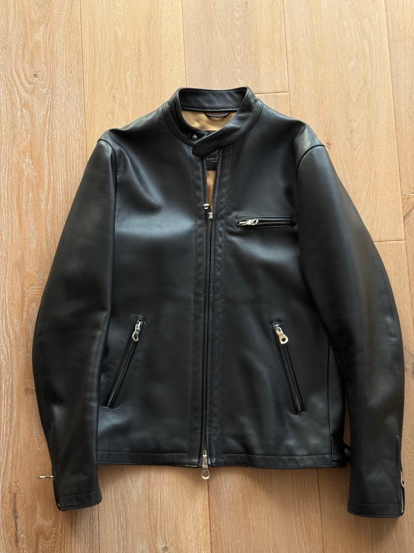 【1回着用】　チンクアンタ　ラム　シングルライダース　48