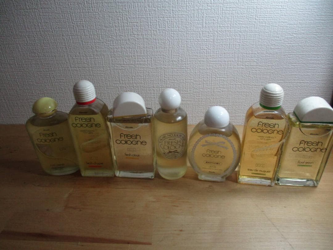 鬼レア　カネボウ　フレッシュコロン　７種　１５０ｍｌ　ほぼ未使用品