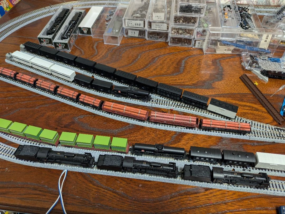 kato追分 d51北海道形三重連貨物列車セット