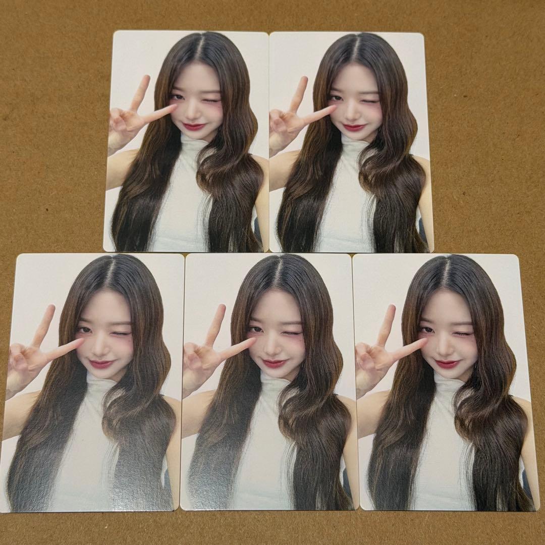 ウォニョン　ラキドロ トレカ　5枚　タワレコ　渋谷　ALIVE IVE ①