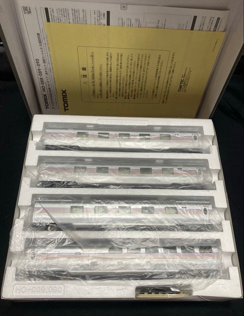 TOMIX JR E26系特急寝台客車(カシオペア)増結セットA HO-089