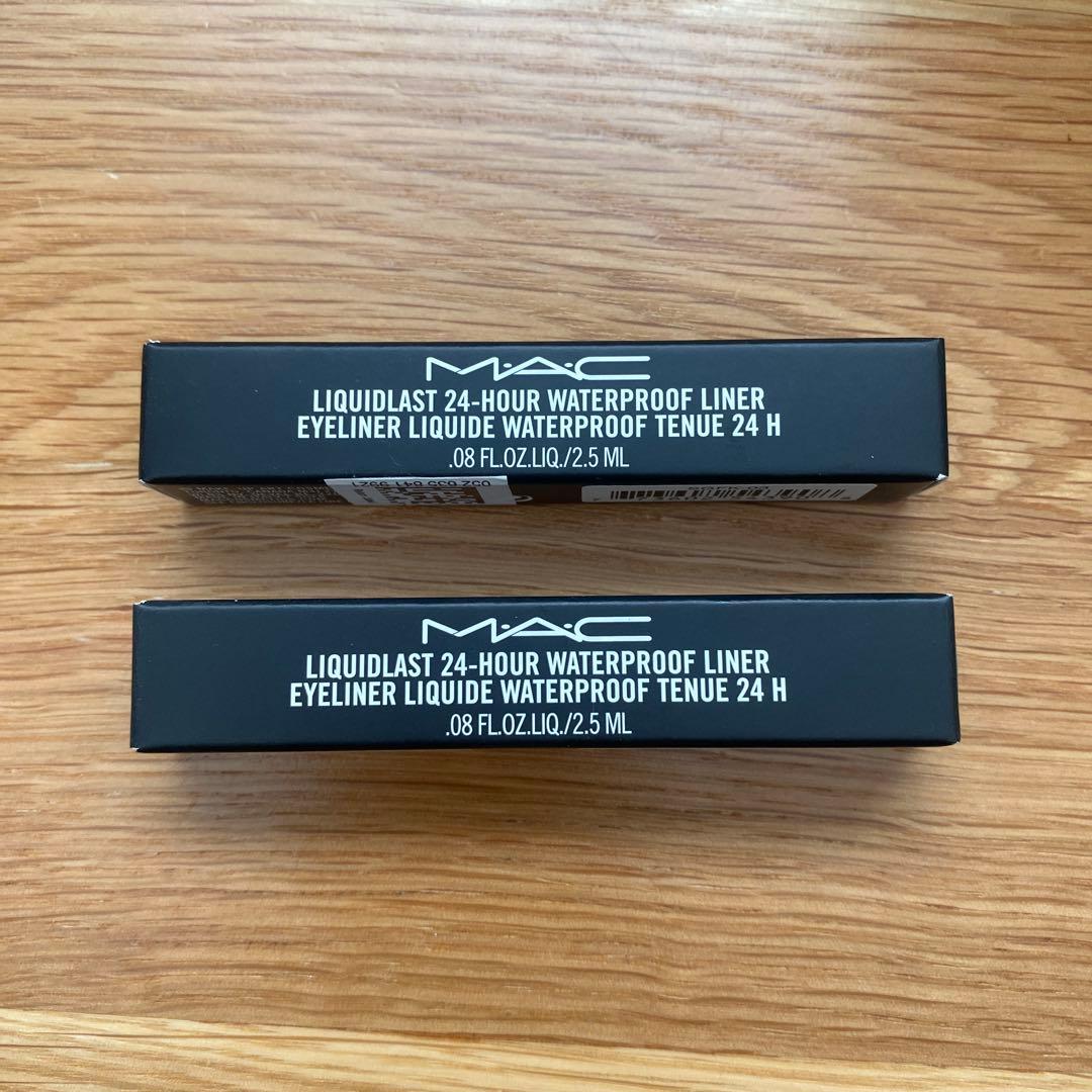 MAC LIQUIDLAST 24HR WATERPROOF LINER ２個