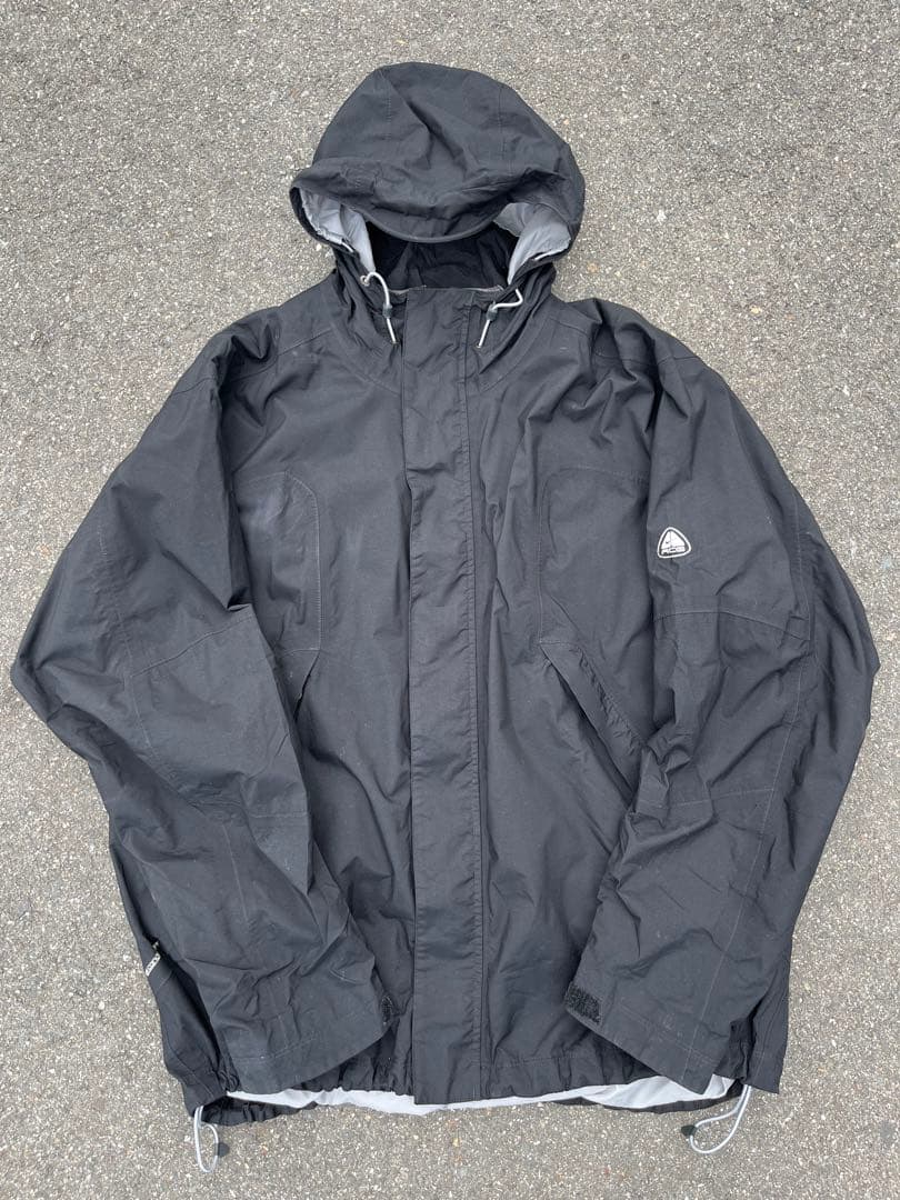 NIKE ACG 00s ブラック ナイロン マウンテンパーカー XL〜XXL