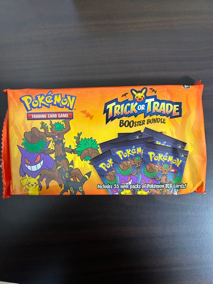 ハロウィン海外 ポケモンカード ポケカTRICKORTRADE 35パック