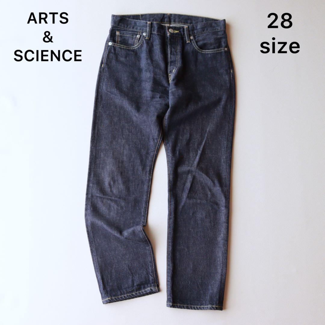 5325【美品】 アーツアンドサイエンス テーパードデニム 赤耳 リジットデニム