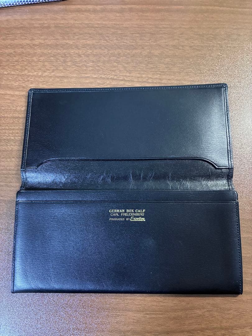【希少品】カールフロイデンベルグ　長財布 ブラック 　西ドイツ
