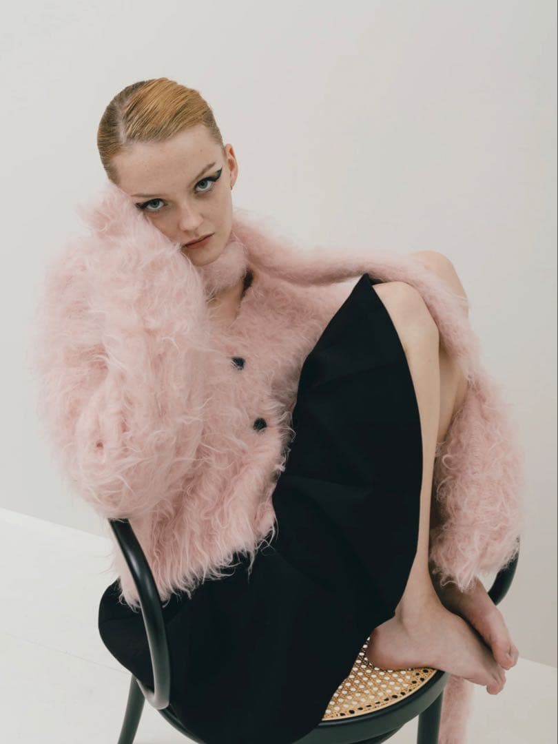 Westminster Shaggy Cardigan THE TOÉ