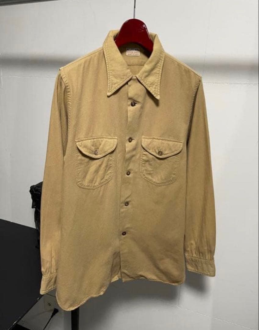 atlast&co butcher products オープンカラーワークシャツ 楽天市場】At Last(アットラスト) LOT 347L 長袖オープンカラーワーク