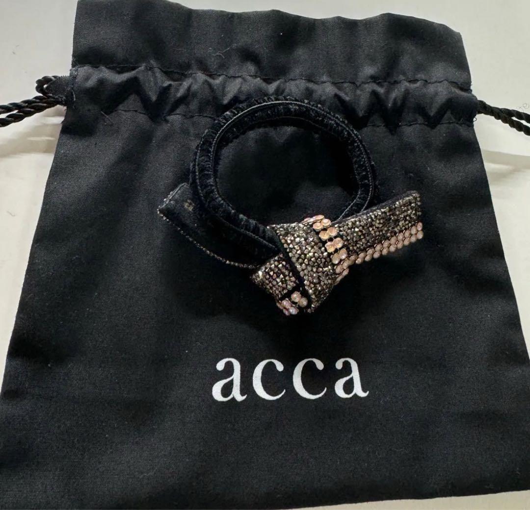 u*b様 【美品/送料込み】accaドレスポニー　ヘアゴム（ゴム新品）