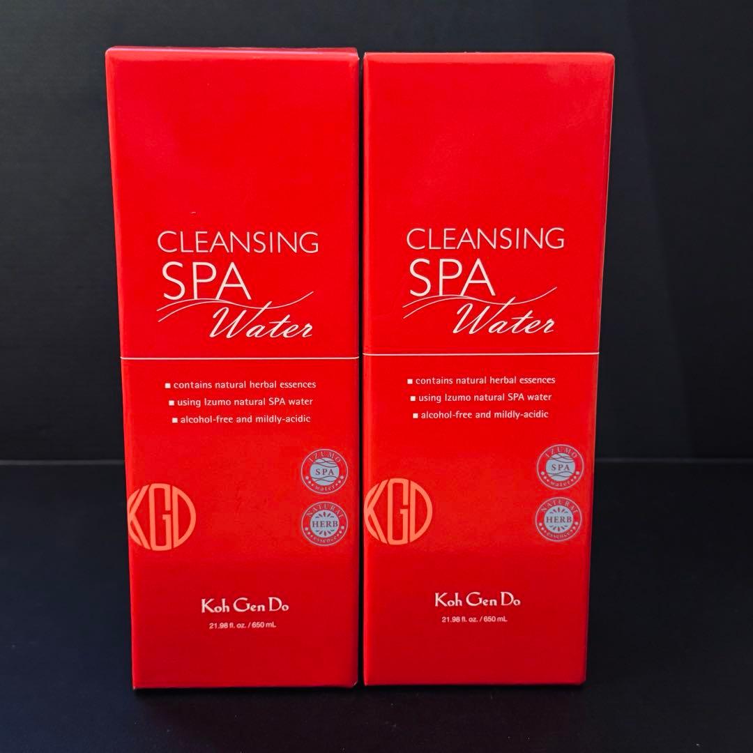 新品未使用 Koh Gen Do 江原道 クレンジングウォーター650ml 2本
