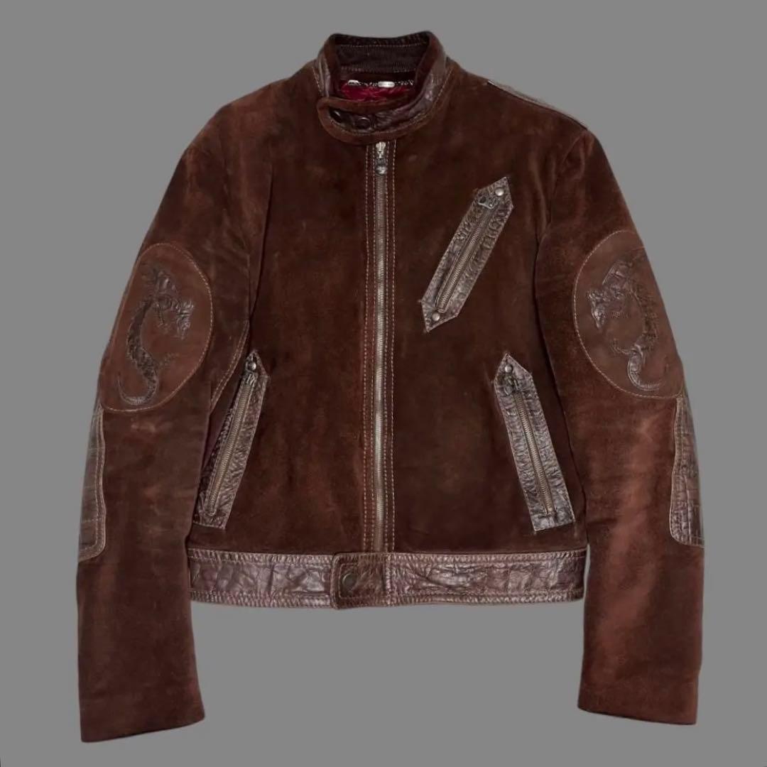 ジャケット・アウター ARMANI Dragon leather blouson