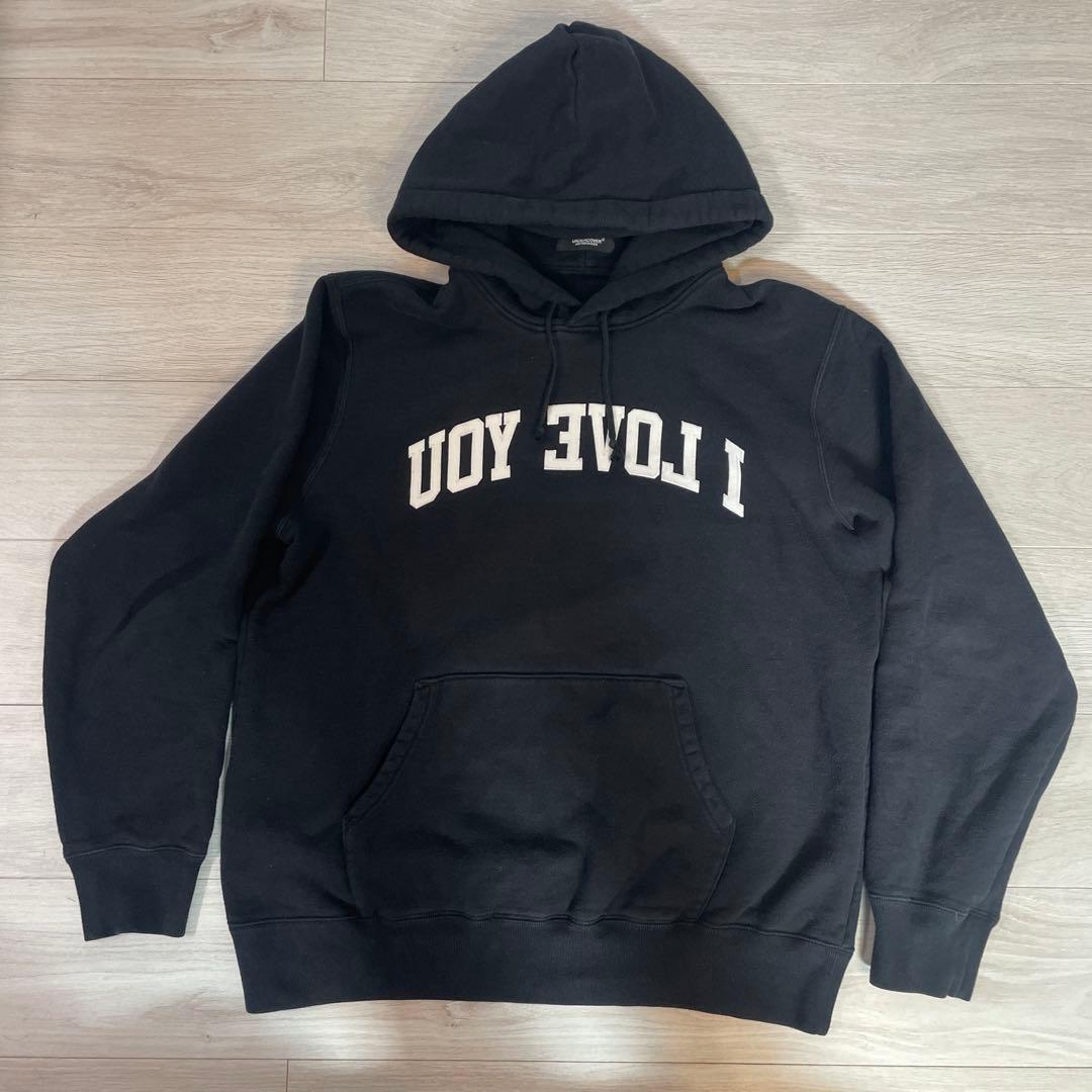 UNDERCOVER 黒パーカー アンダーカバーパーカー - メルカリ