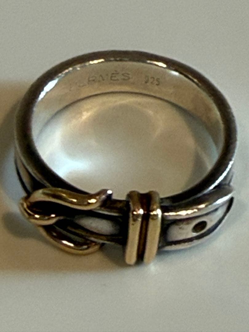 HERMESリング　サンチュール エルメス サンチュールリング 52サイズ 12号 | スイートロード