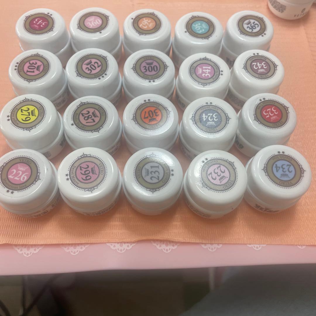 ジェルネイルカラーセット 226-360 Carey カラージェル 160色 コンプリートセット ジェルネイル ネイル 全