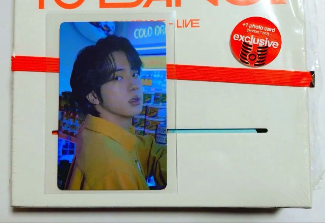 タレントカード BTS PERMISSION TO DANCE TARGET exclusive