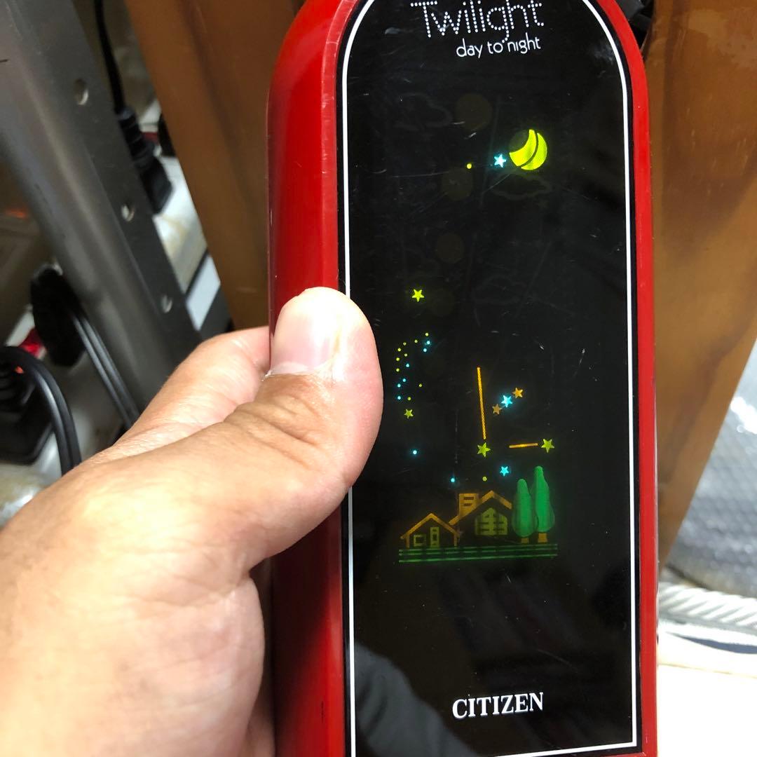 超超希少 CITIZEN グラフィッククロック トワイライト