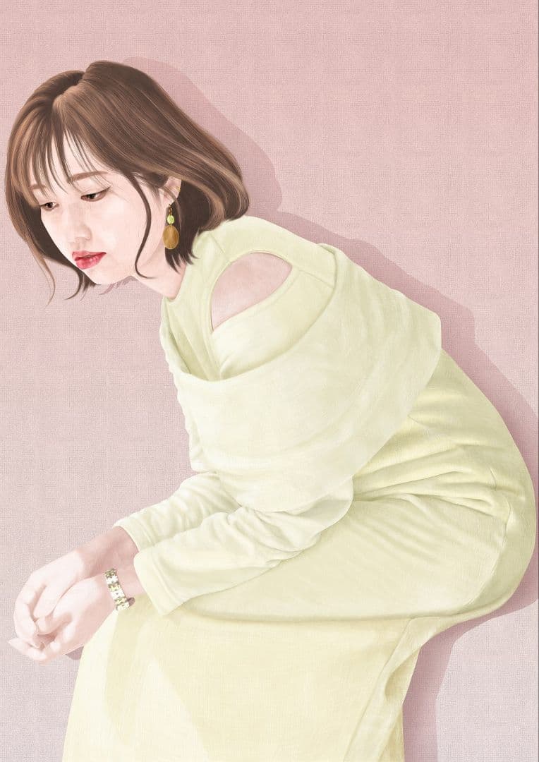 森夏男　作『思慕』Sサイズ(A3)