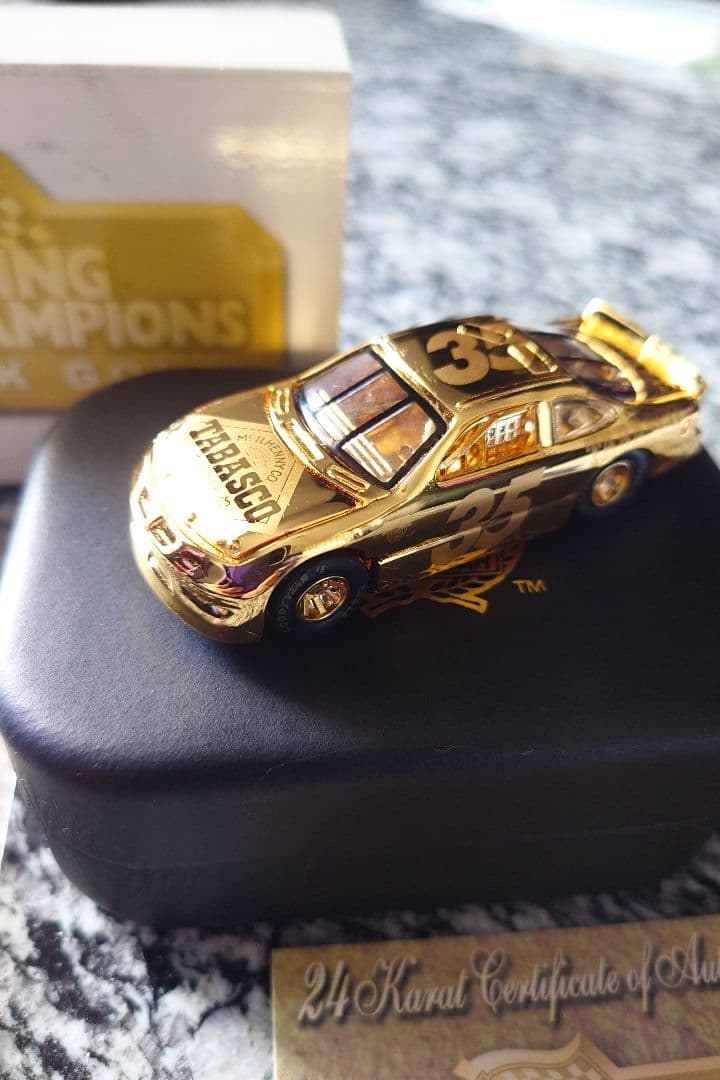 超貴重　激レア　24 ＫGOLD　レーシングチャンピオン記念ミニカー