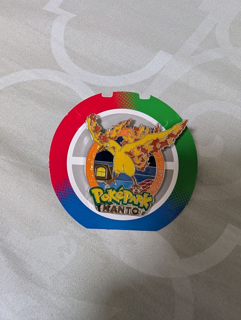 ポケモン　ポケパークカントー　ピンバッジ　ファイヤー　ファイアー　KANTO