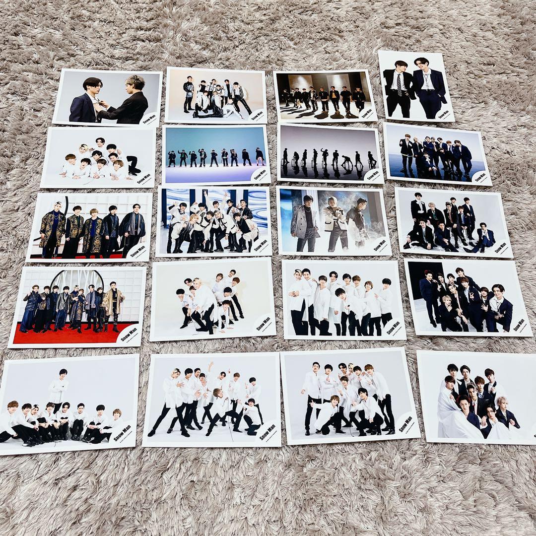 超大量♡】 SnowMan 公式写真 集合 目黒蓮中心 222枚 まとめ売り