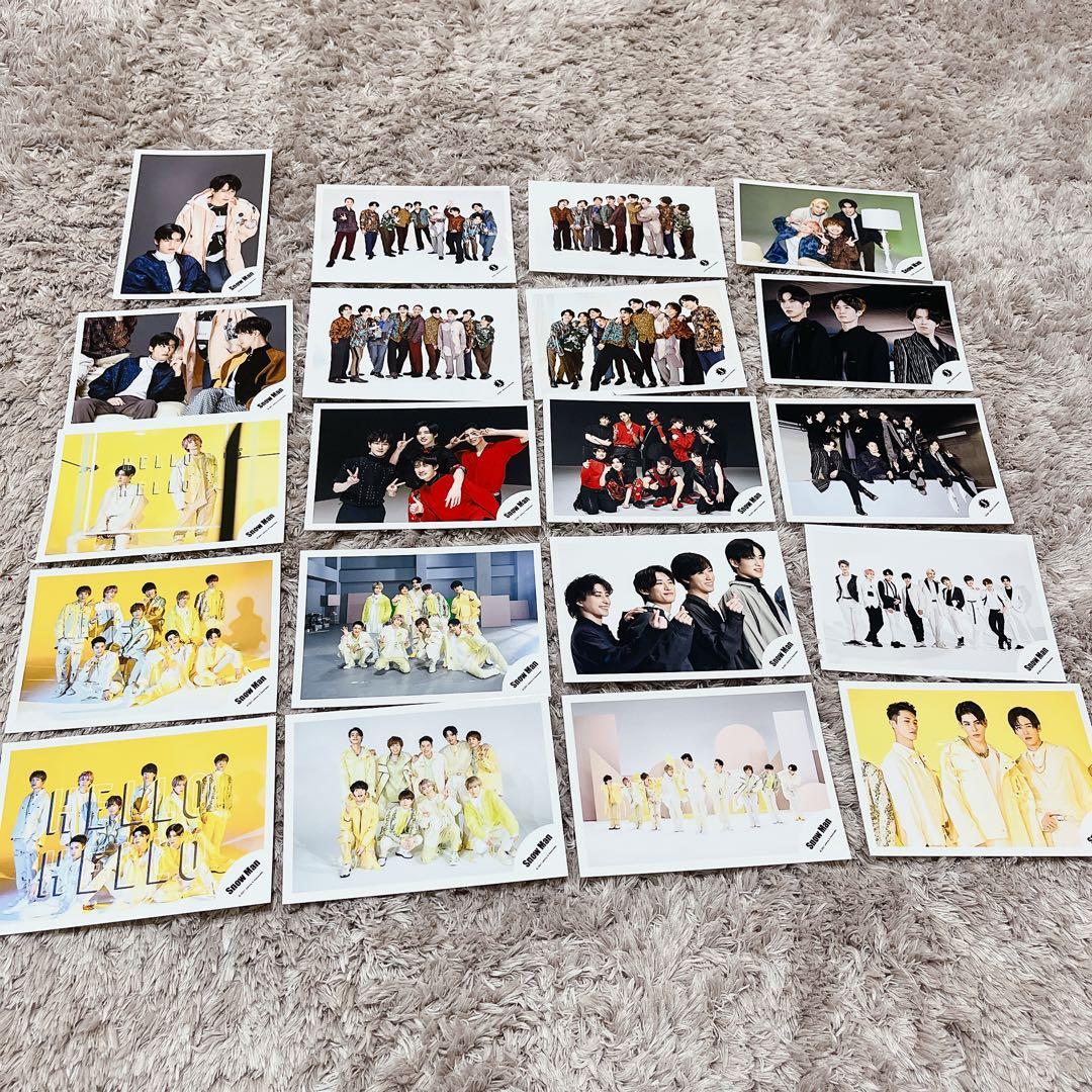 超大量♡】 SnowMan 公式写真 集合 目黒蓮中心 222枚 まとめ売り