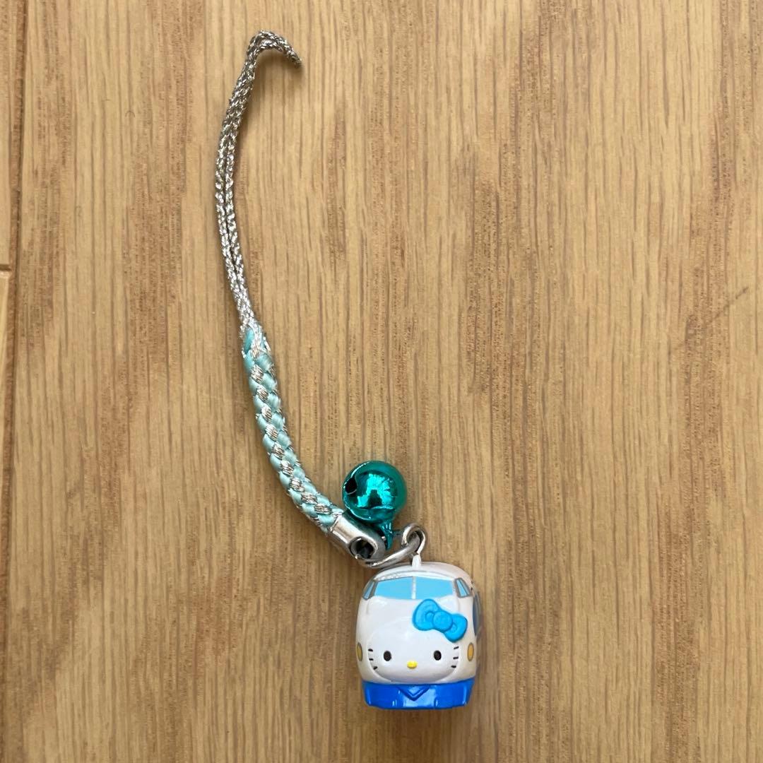 ご当地キティ 新幹線シリーズ新横浜 ストラップ（根付け）2006年