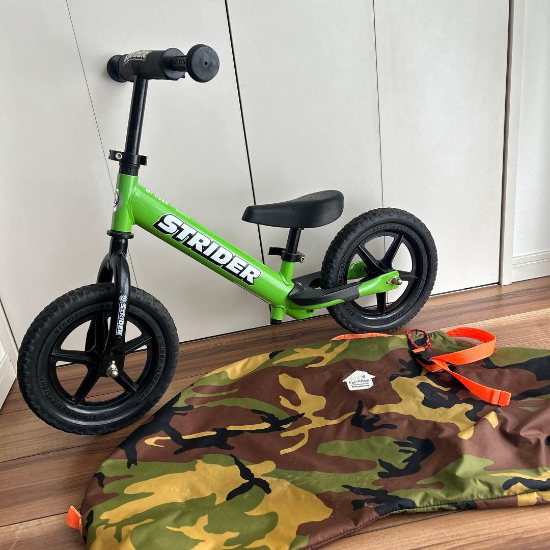 STRIDER バランスバイク 12インチ グリーン
