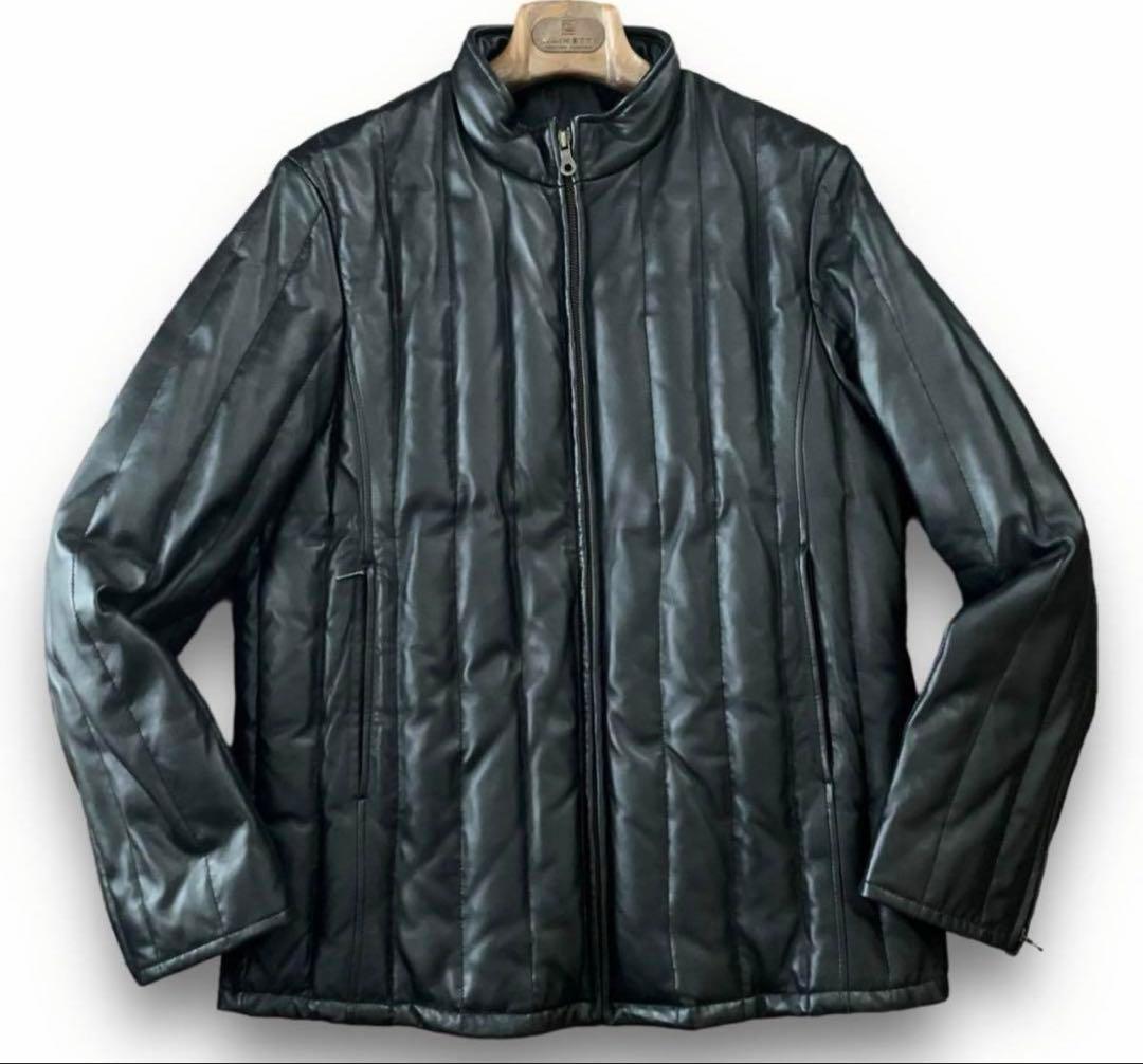 COMME CA DU MODE MENラム本革ダウンジャケット COMME CA DU MODE 本革 ラムレザーダウンジャケット [中古]｜Yahoo