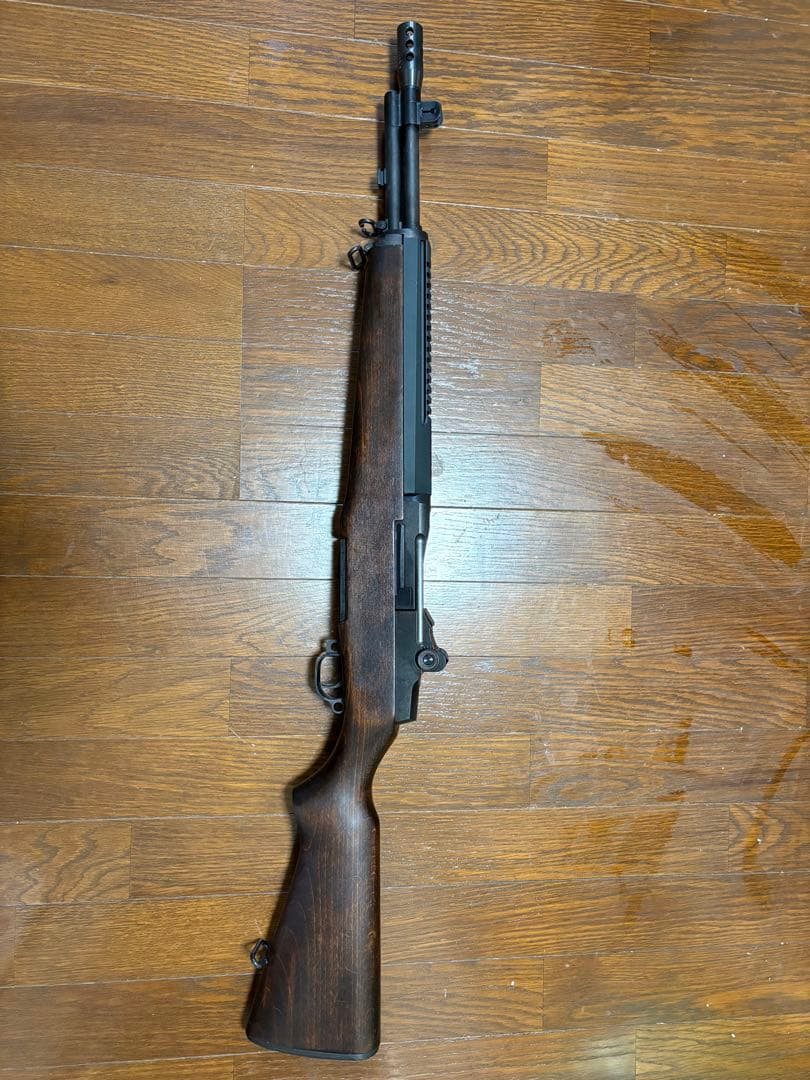 マルシン　6mmBBガスガン　ミニガーランド　ブナウッドストック　ダークブラウン