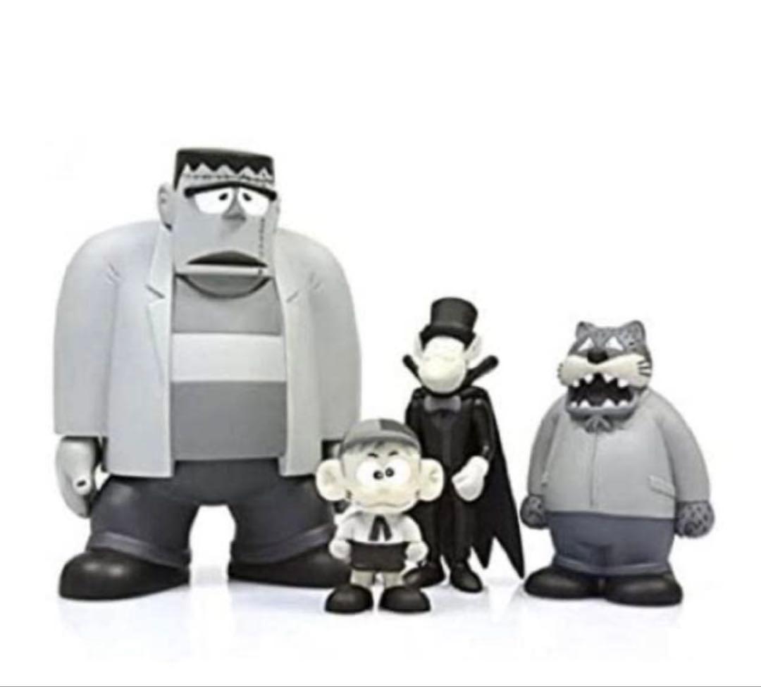 未開封 BOUNTY HUNTER バウンティーハンター 怪物くん 4体 ソフビ