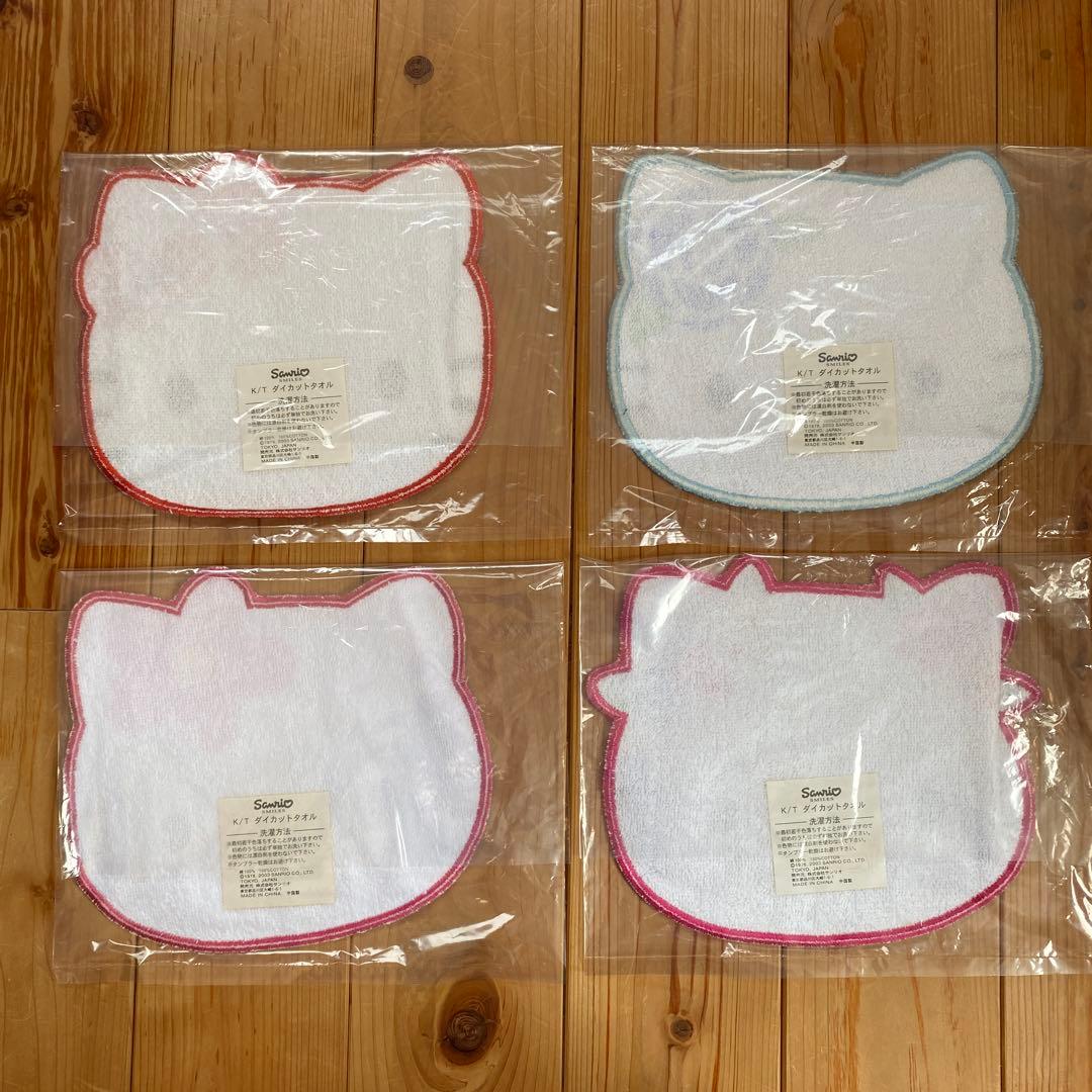 ☆未使用☆ ハローキティ 限定 プチタオル ハンドタオル 平成レトロ 22