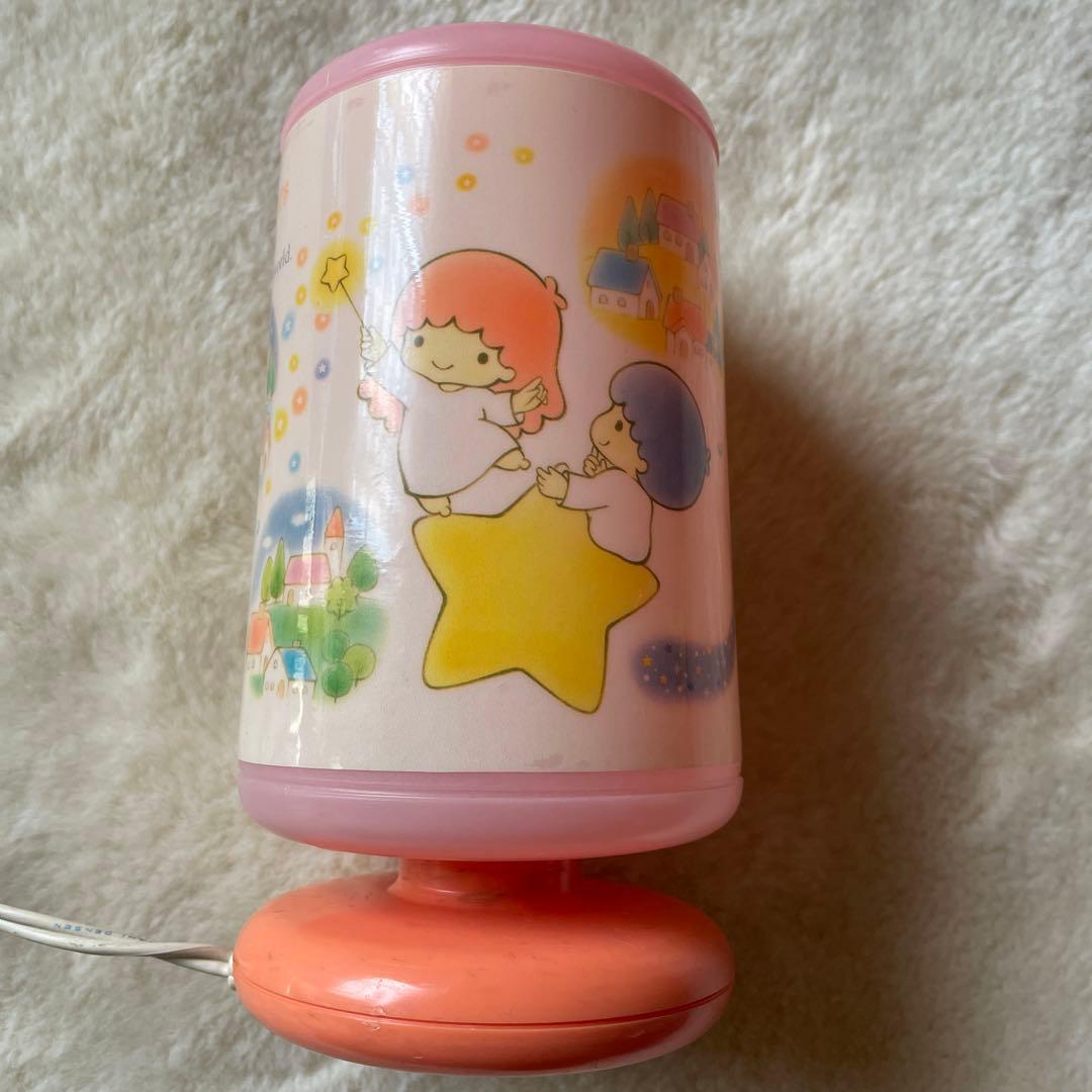 キキララ リトルツインスターズ 昭和レトロ ルームライト ナイトランプ