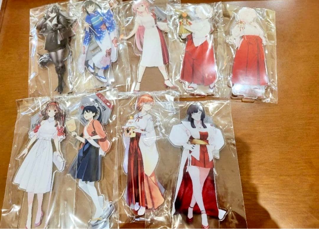 限定 C2機関 新春 艦これ 公式 艦娘アクリルスタンド 9体