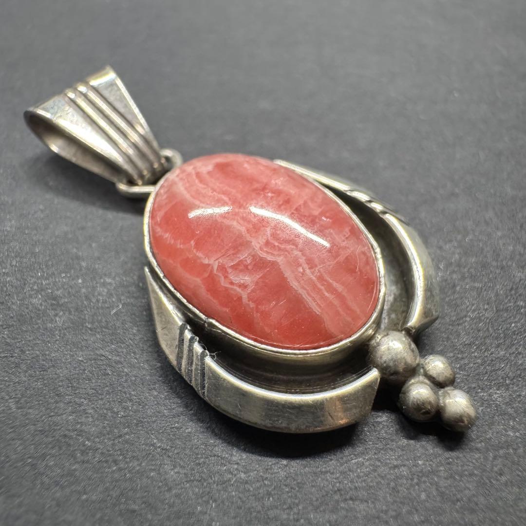 【Robert Becenti NAVAJO】インカローズ ペンダントトップ