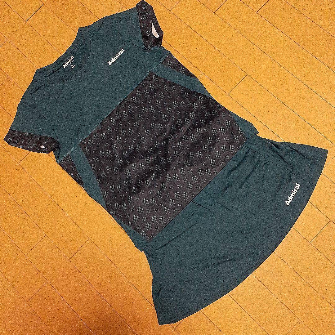 【美品】Admiral レディーステニスウェア セットアップ Mサイズ