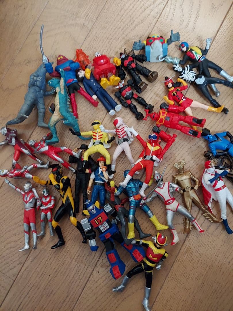 特撮 ヒーロー フィギュアセット