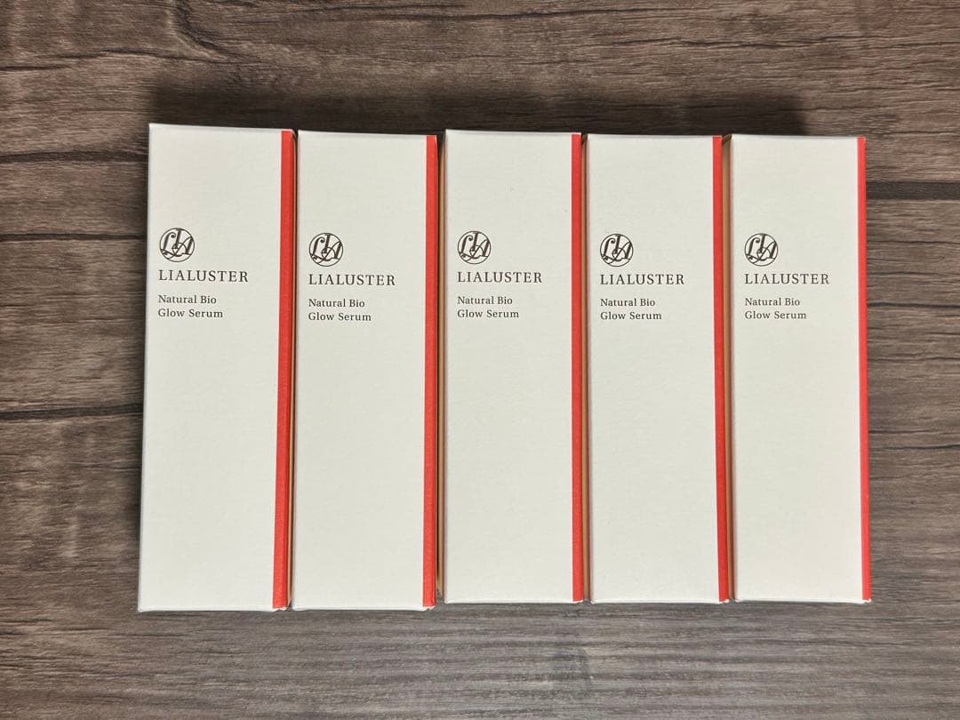LIALUSTER ナチュラルビオグロウセラム 27ml 5本セット