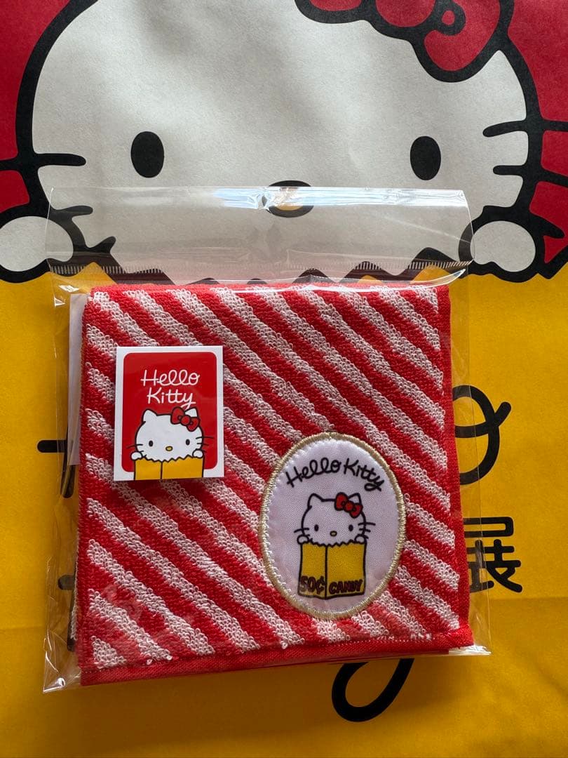 ハローキティ展 50周年 京都限定 ハンカチ タオル サンリオ - メルカリ