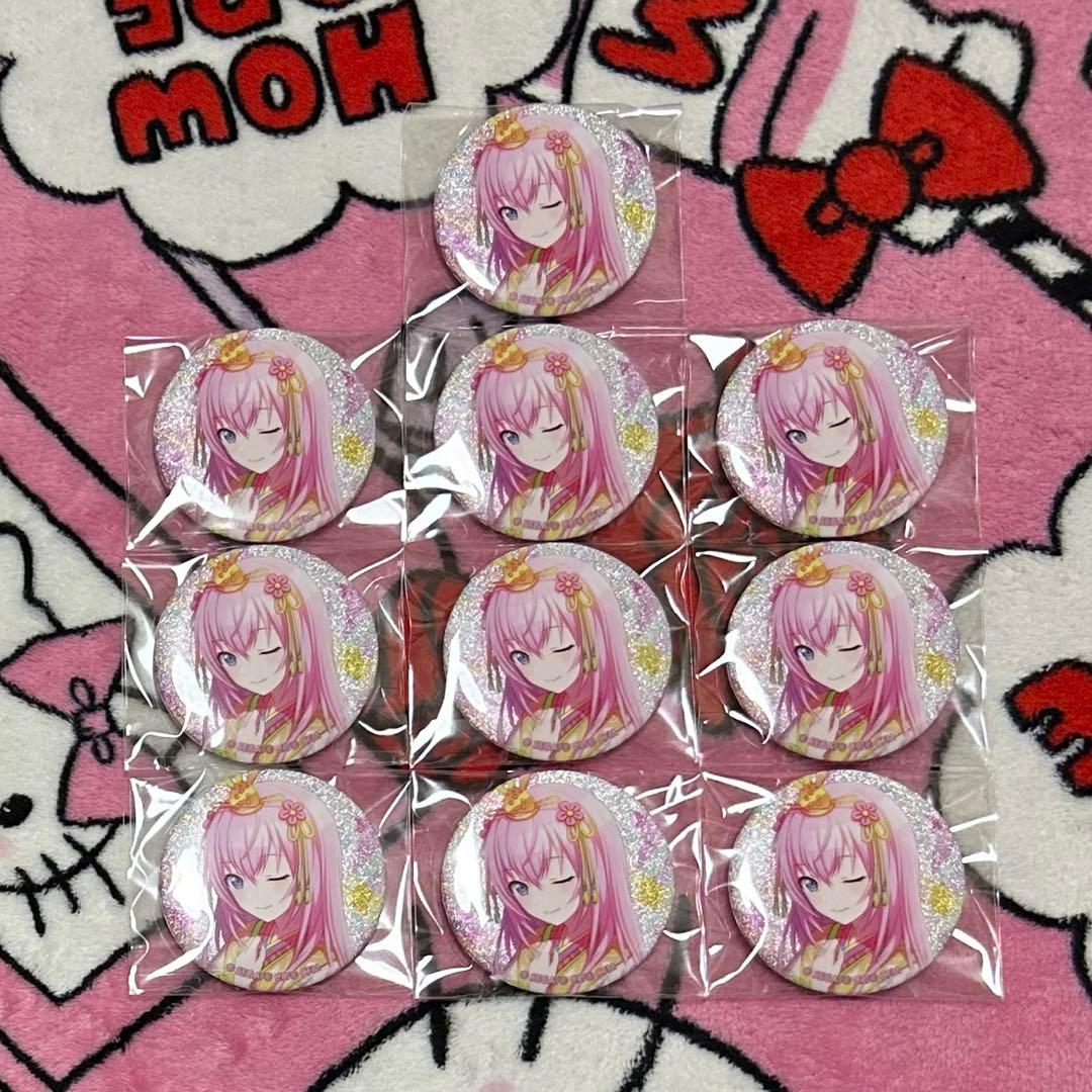 プロセカ グリッター缶バッジ 再販 巡音ルカ - メルカリ