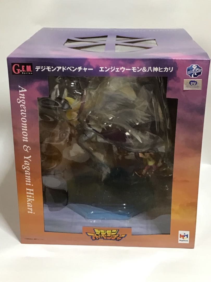 【未開封】G.E.M デジモン アドベンチャー　エンジェウーモン＆八神ヒカリ