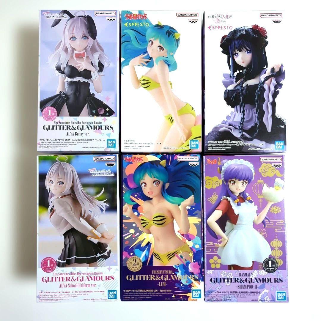 プライズ フィギュア 6体セット まとめ売り - メルカリ