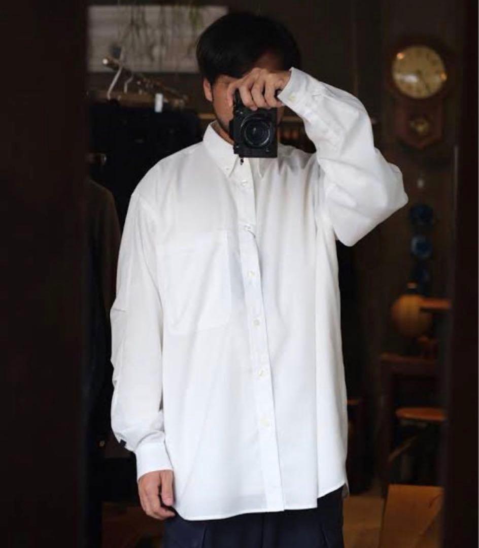 DAIWA PIER39 ホワイトシャツ Sサイズ BE-81024W