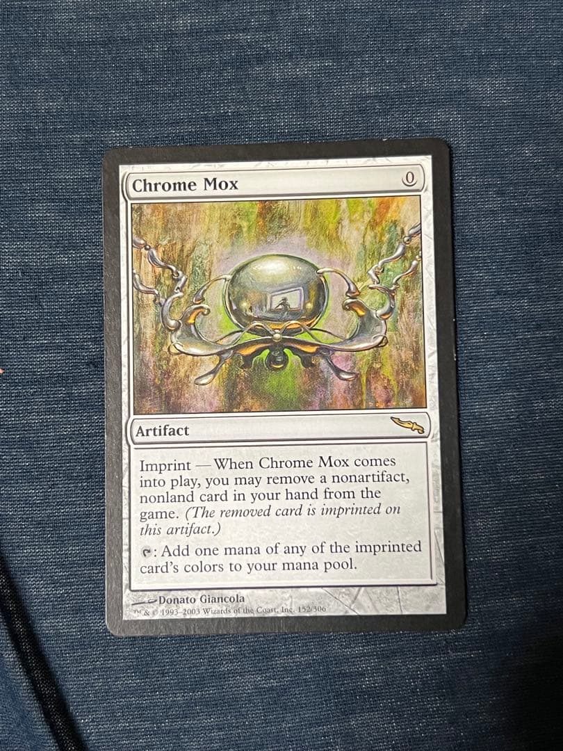 金属モックス/Chrome Mox 英語版1枚 EX+](FOIL)(2003)金属モックス/Chrome Mox《英語》【SLC】