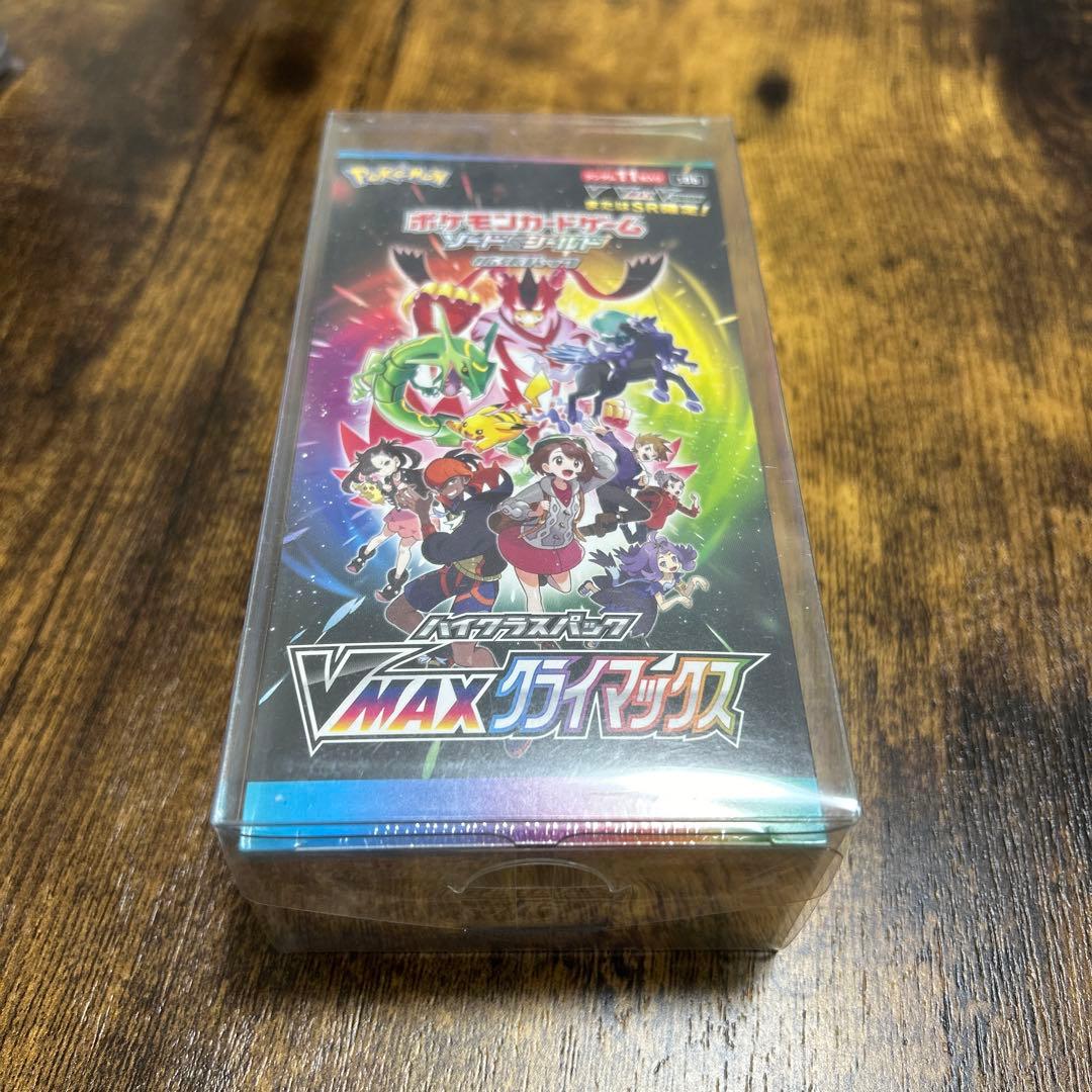 VMAXクライマックス　未開封、シュリンク付き ポケモンカードゲーム 未開封シュリンク付 VMAXクライマックス BOX