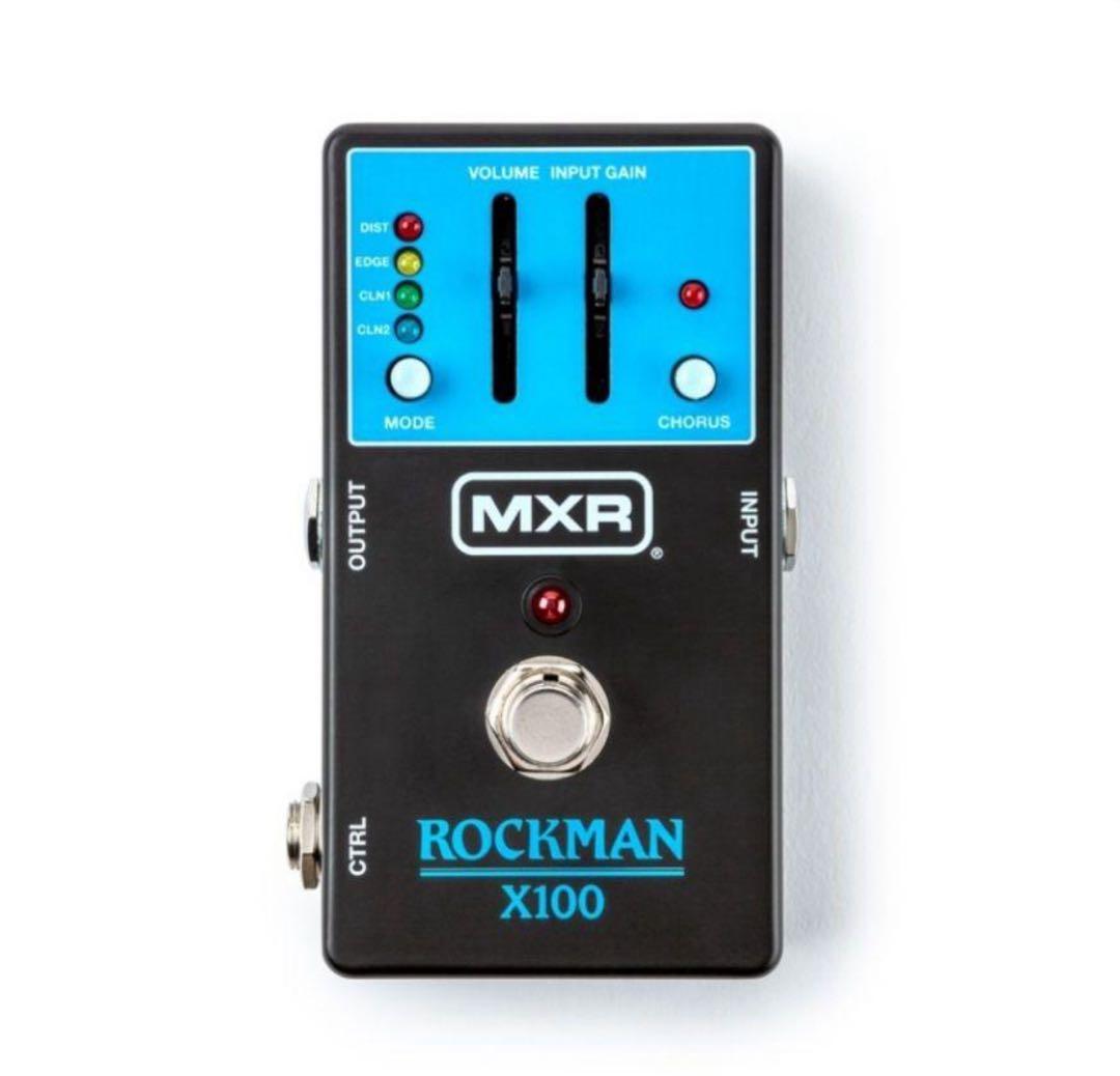 新品　mxr rockman x100 analog tone B'z 松本孝弘 伝説の松本孝弘サウンドが蘇るROCKMAN X100 MXR - YouTube