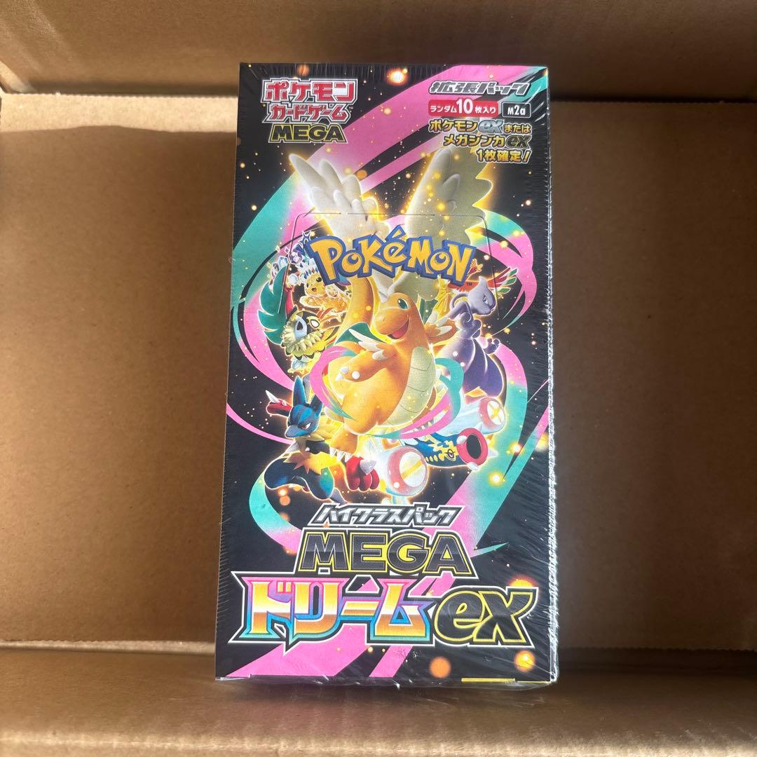 ポケモンカードゲーム MEGAドリームEX ボックス 10パック入り