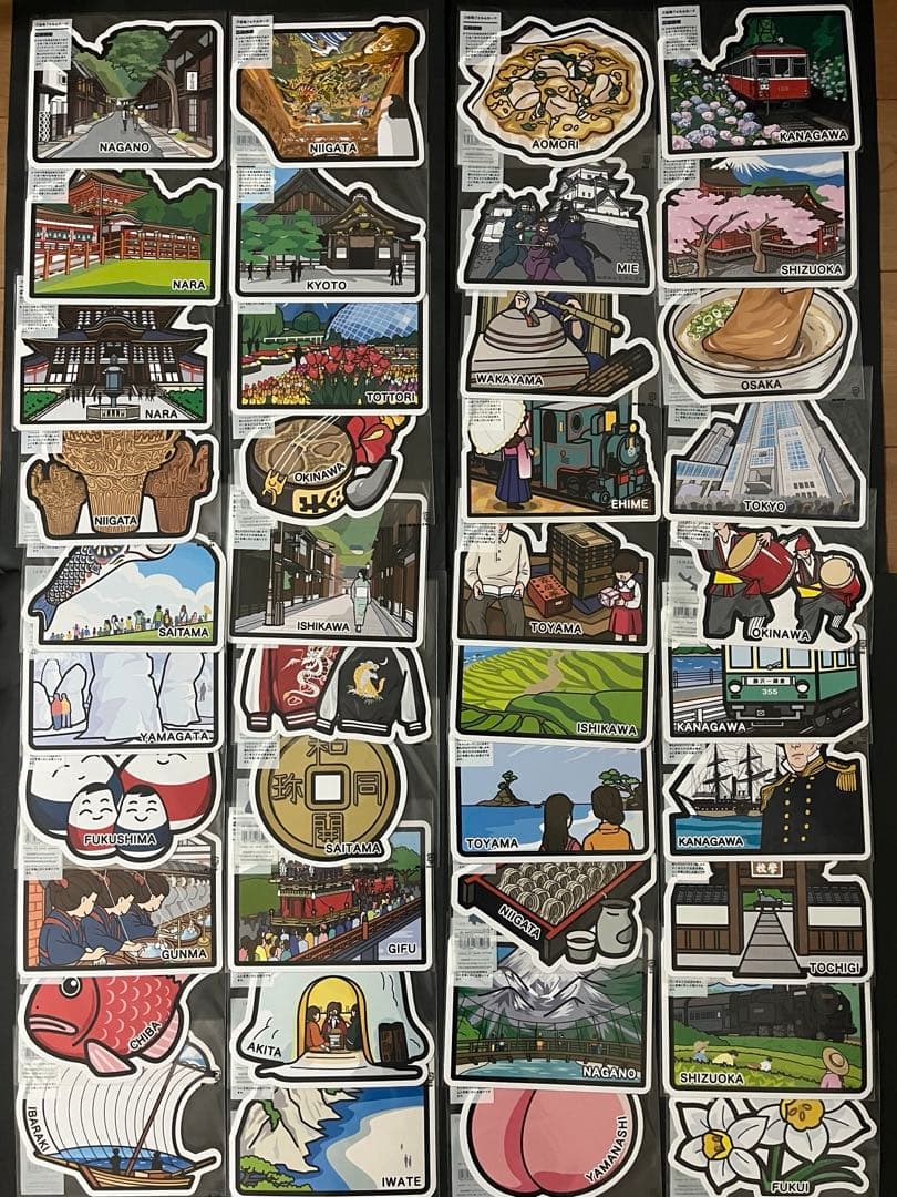 ご当地フォルムカード　162枚セット