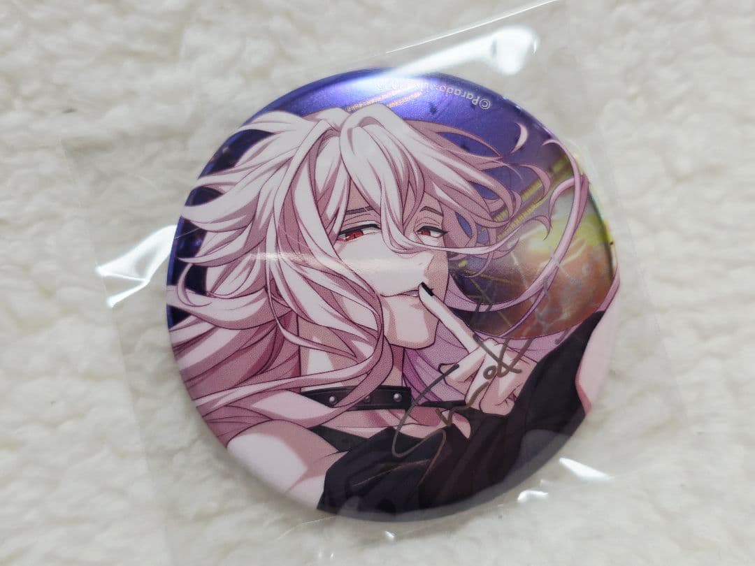 パラライ 甲斐田紫音 6周年 缶バッジ - メルカリ