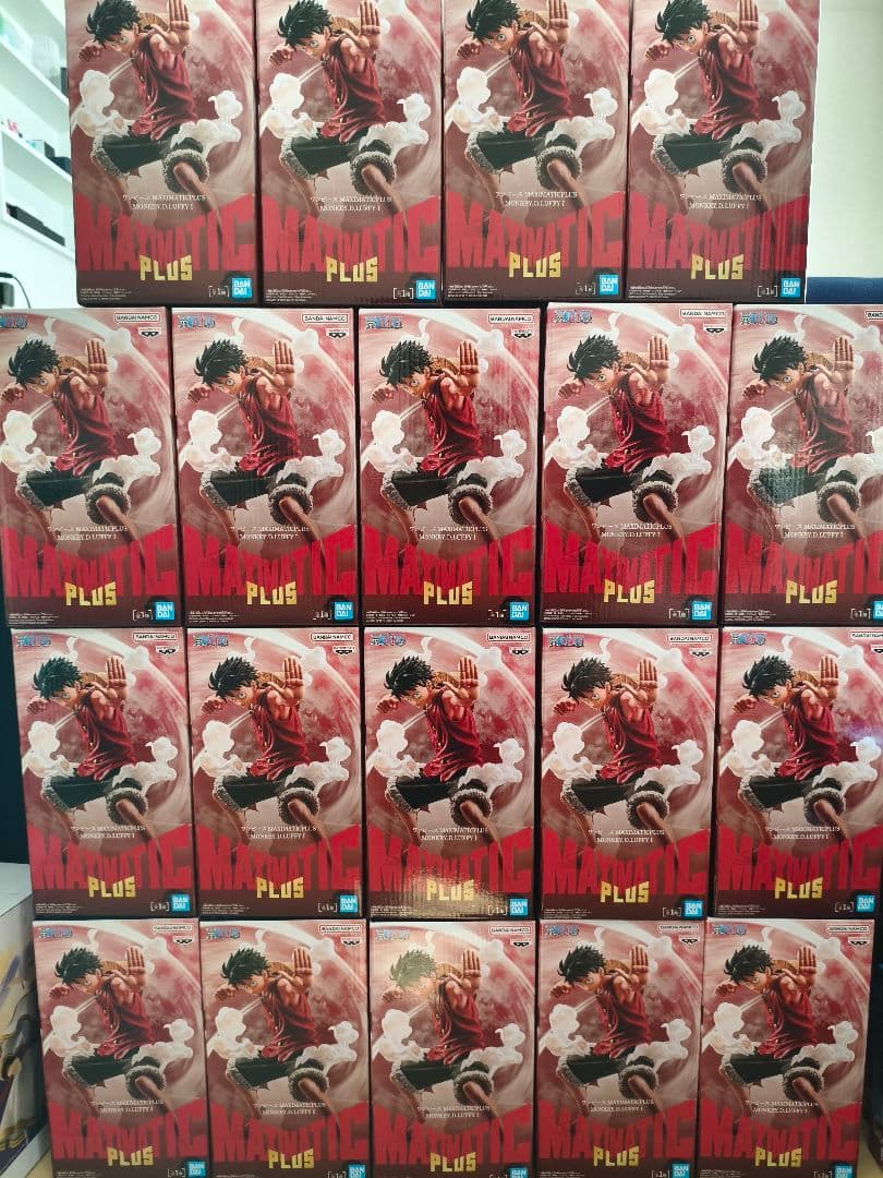 ワンピース MAXIMATIC PLUS モンキー・D・ルフィ　19体セット